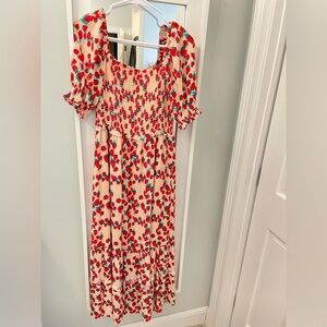 Betsey Johnson Strawberry Maxi